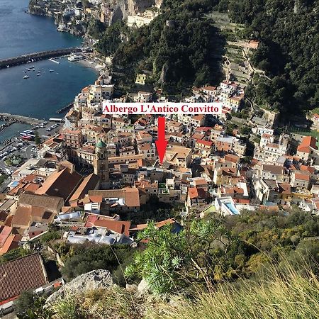 Albergo L'Antico Convitto Amalfi Bagian luar foto