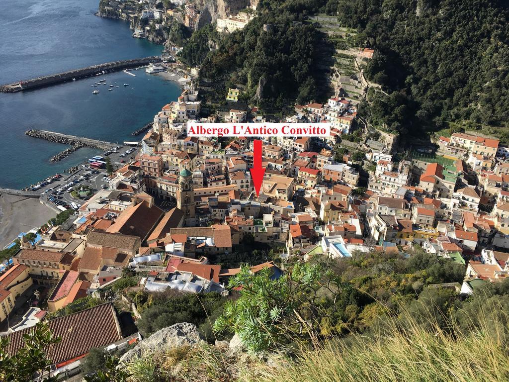 Albergo L'Antico Convitto Amalfi Bagian luar foto